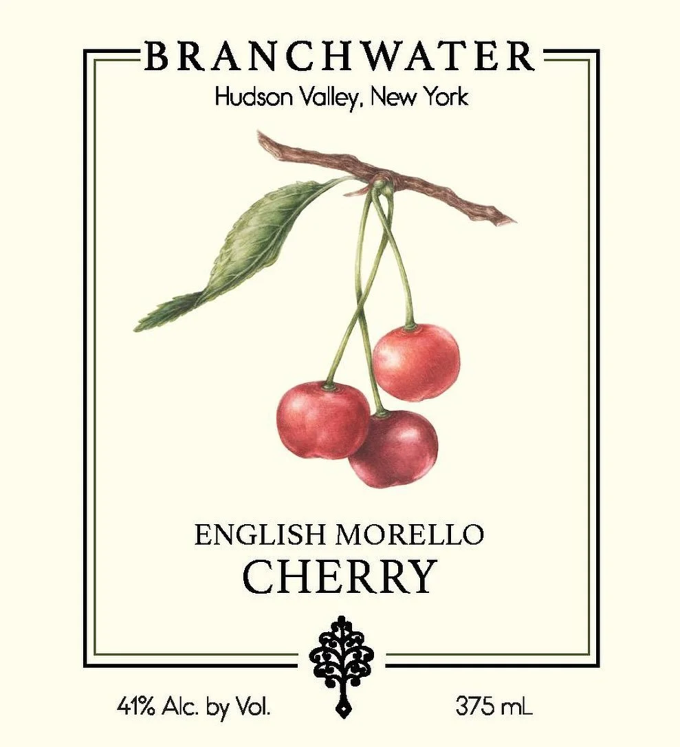 ***New Spirit Release!***

Please join us as we celebrate the latest release in our expanding family of fruit eaux de vie! We were thrilled to finally get our hands on some English Morello Cherries from our friends at Fix Brothers Farm in Hudson. Eng