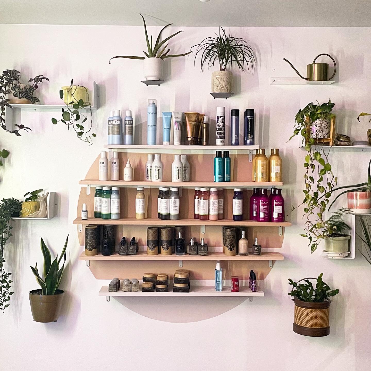 PRODUCT SALE!!!!!! BOGO 50% off of everything on these shelves. Come snag some shampoo or styling products, we are happy to suggest what we think would be best for your hair type 💗💗💗