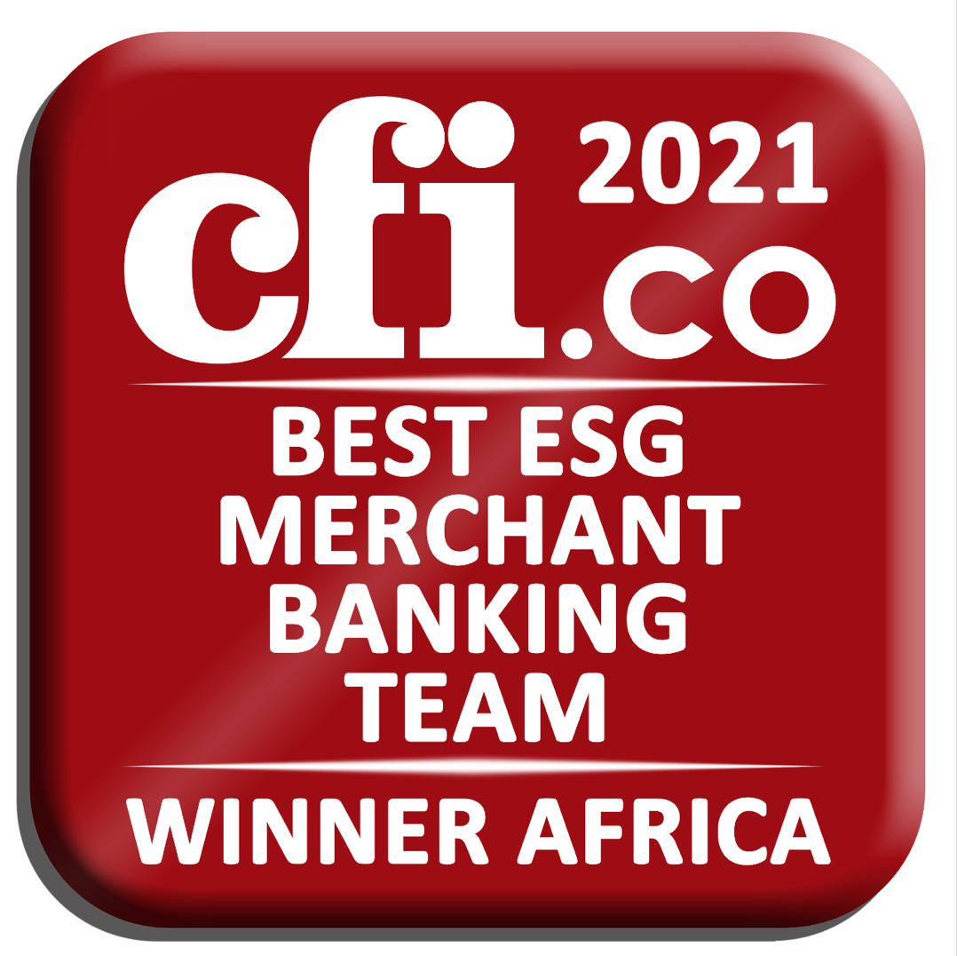 ThirdWay Africa: Best ESG Merchant Banking Team Africa 2021