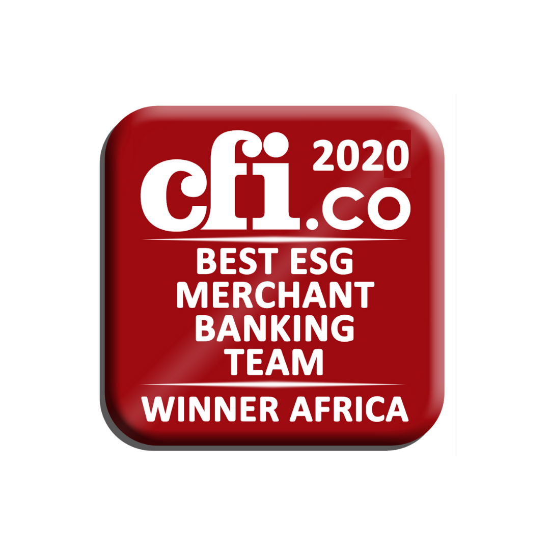ThirdWay Africa: Best ESG Merchant Banking Team Africa 2020