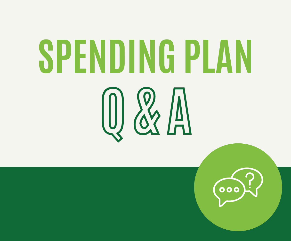 Spending Plan Q&A 