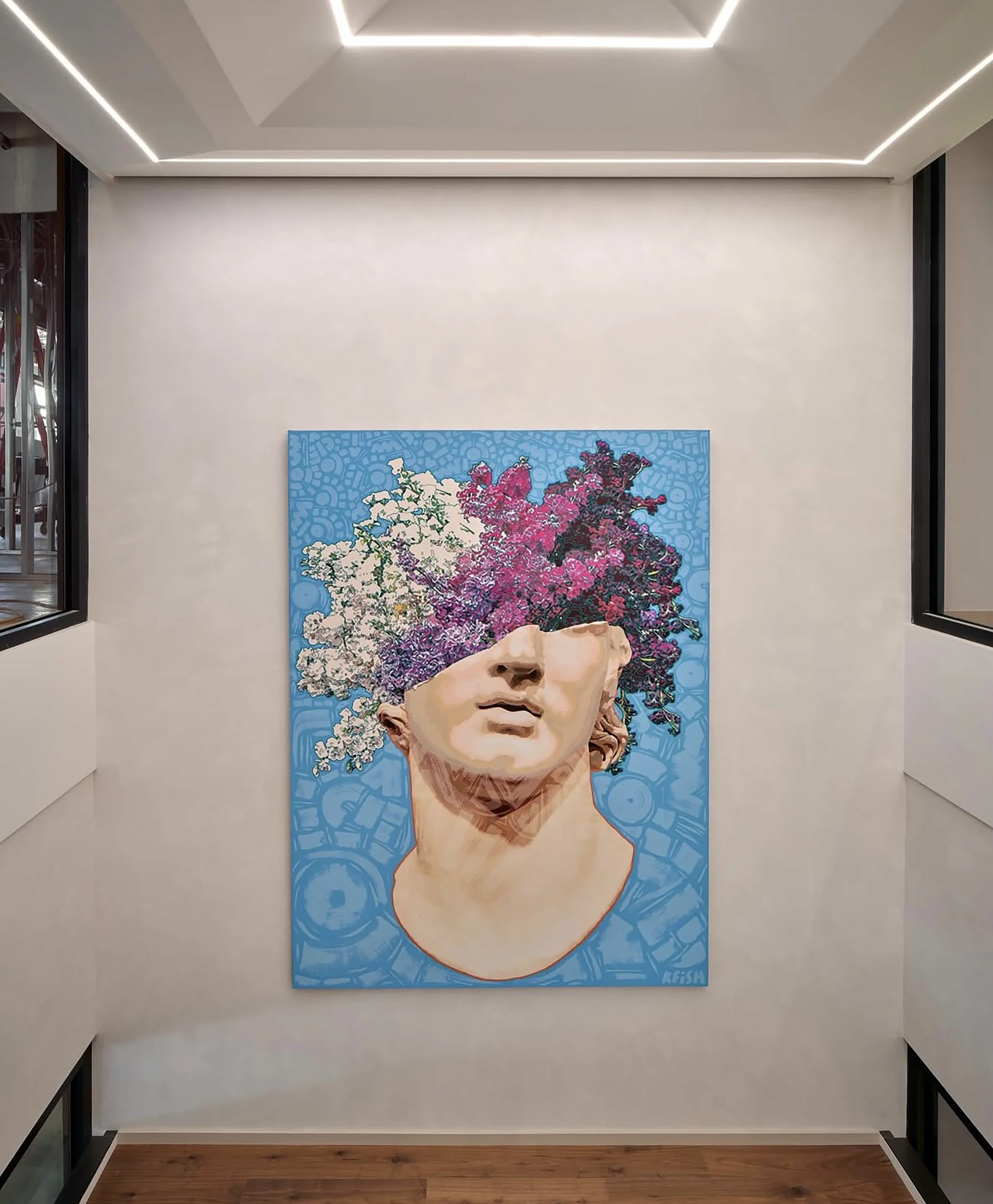 ATARAXiS • 6'x8' • Mixed Media • 2021 • SOLD