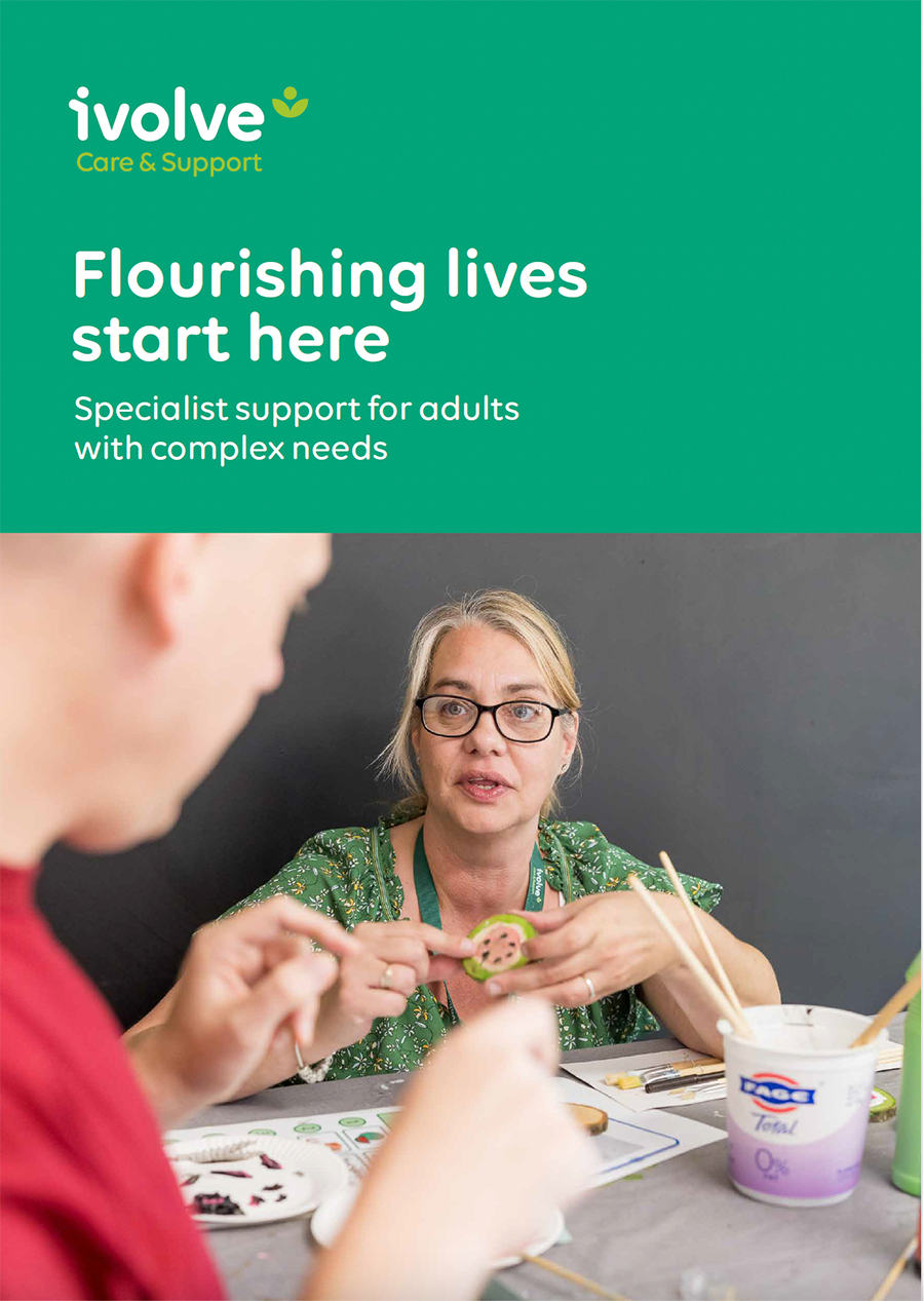 4pp 'About ivolve' flyer