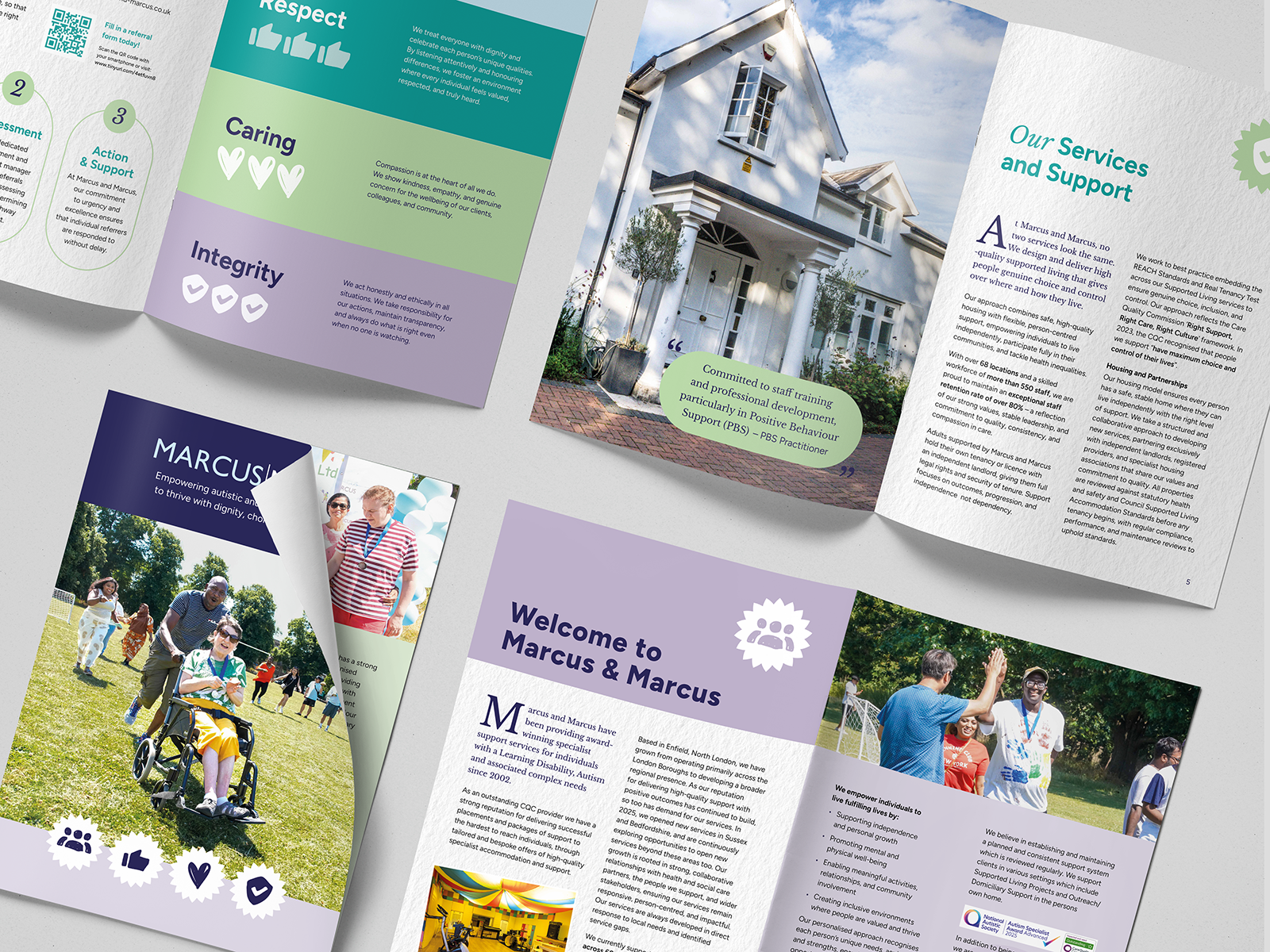 Marcus & Marcus Brochure Design & Brand Style Guide