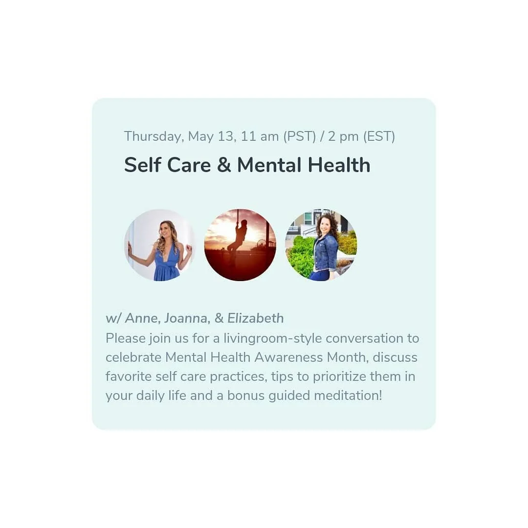 💙 Calling all Clubhouse Members 💙

Carve out a little &quot;me&quot; time tomorrow and join us for a relaxing chat with a supportive community to talk about prioritizing your mental health. 

🧘&zwj;♀️ BONUS meditation time included

***Important**