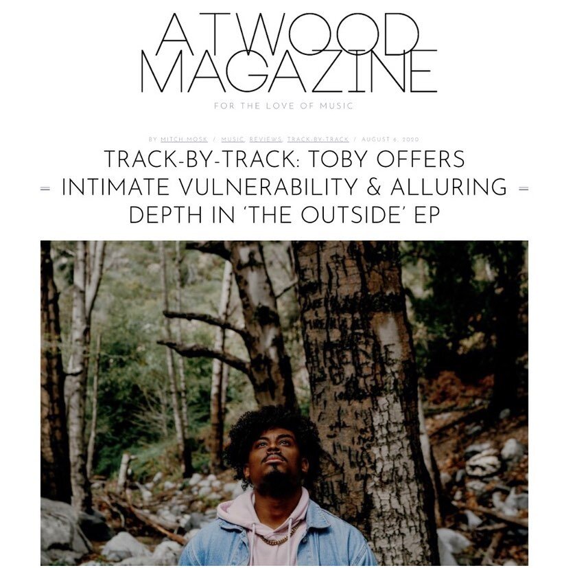 More glowing reviews for @itstobyseason! Thank you @atwoodmagazine for this amazing track-by-track review of THE OUTSIDE. See for yourself and hit the link in bio 🌑
.
.
.
.
.
.
.
#losangelesmusic #tobyseason #indieartist #vibes #summer2020 #indiepop