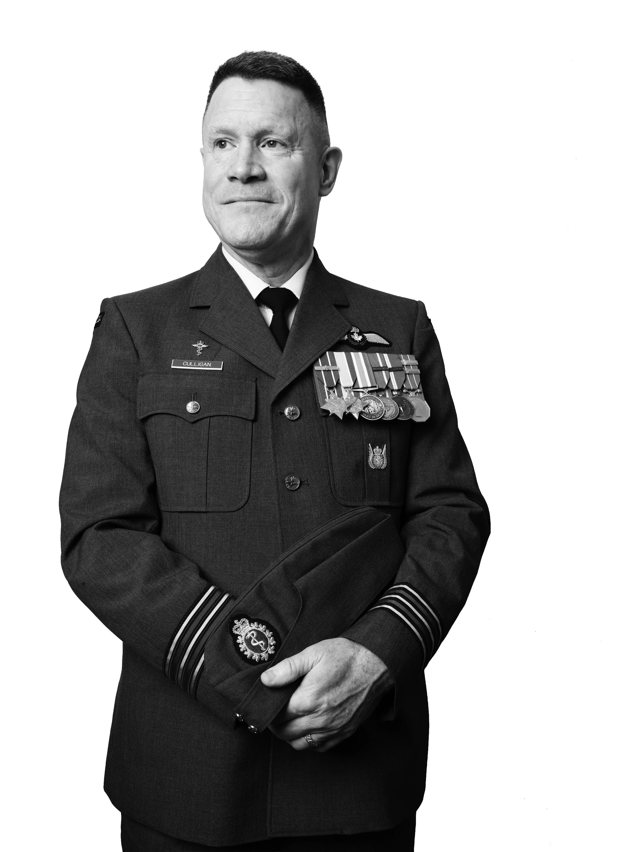 Lieutenant Colonel W. Brent Culligan

Active 1988 - Present 

Royal Canadian Airforce

Croatia 1996, Bosnia 2003, Afghanistan 2008, 2009, 2013, Iraq 2016