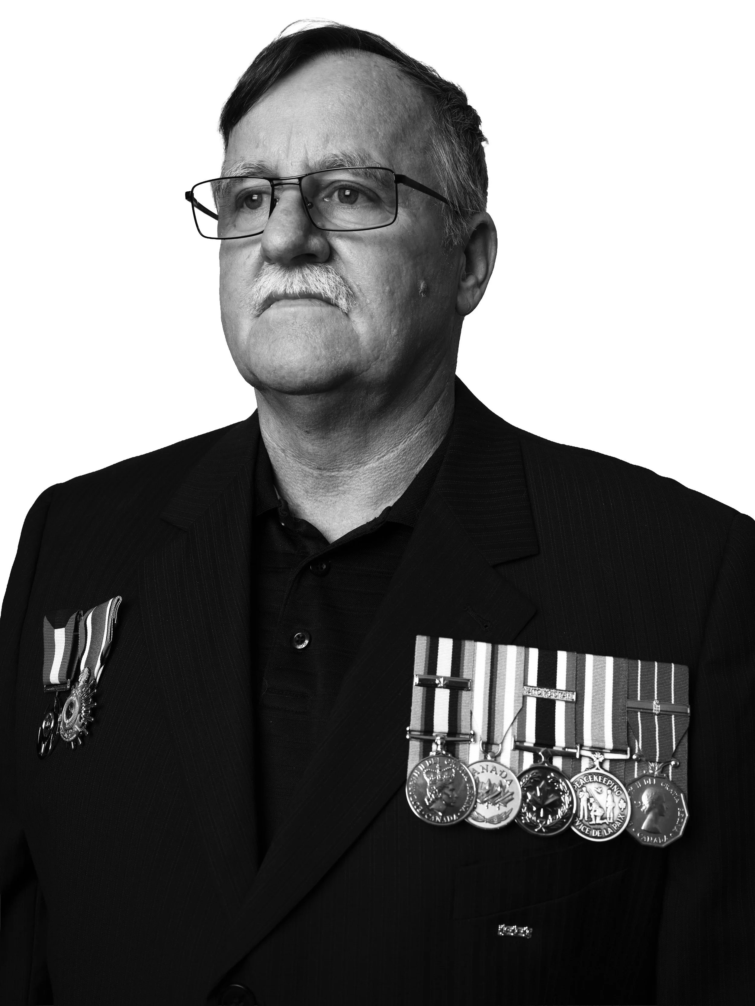 CPO2 Bruce Hall - Retired

Active 1980 - 2015

Royal Canadian Navy

Persian Gulf, Somalia, STANAFORLANT, NATO, Op Renaissance
HMCS Protecteur, Preserver, Ottawa, Charlottetown, Iroquois, CFB Halifax ( Base Ops), CFFS Halifax (Bedford Rifle Range)
Tor