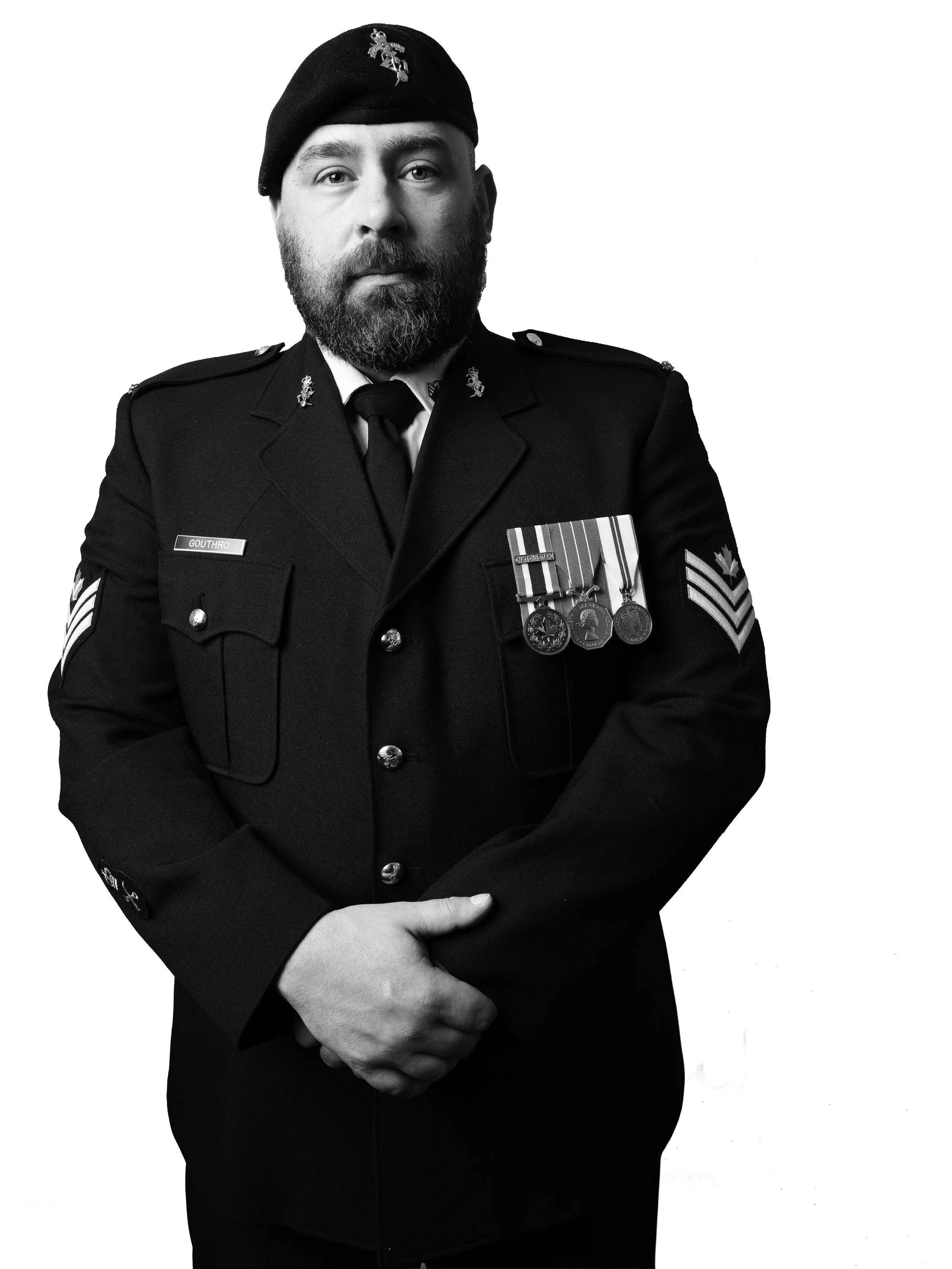 Sargent Mark  Gouthro 

Active 2009 - Present

Canadian Army

CFB Borden
Gagetown
4ESR 
19 Wing Comox
CFB Halifax


