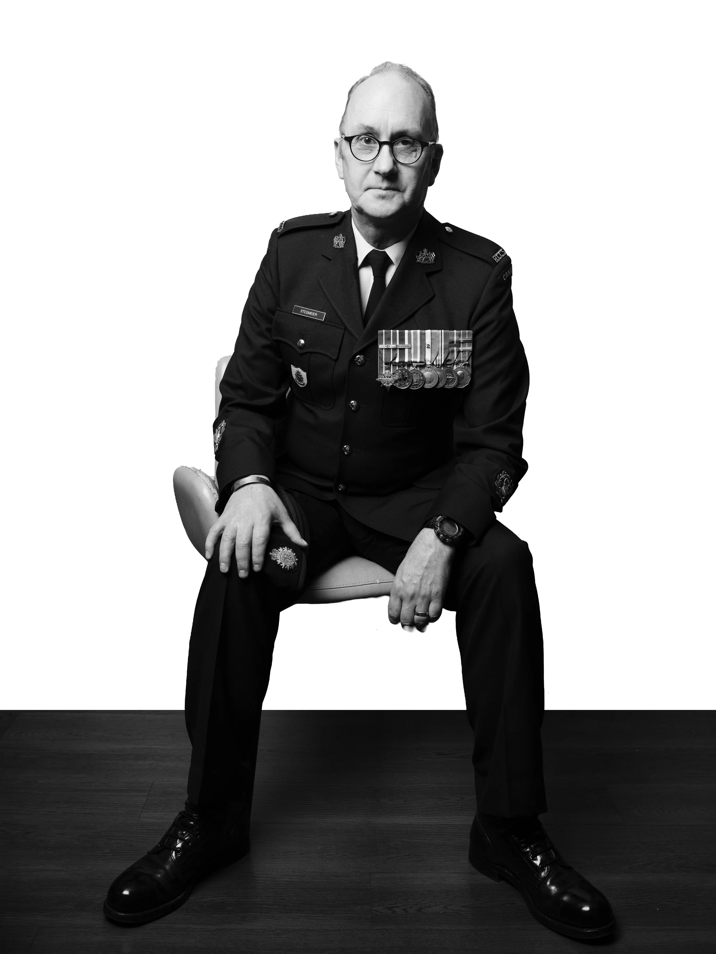 Master Warrant Officer John Stegmeier - Retired

Active 1982 - 2011

Royal Canadian Corps of Signals

1st Battalion Princess Patricia’s Canadian Light Infantry

1 Canadian Mechanized Brigade Group Headquarters and Signal Squadron

742 Communications 