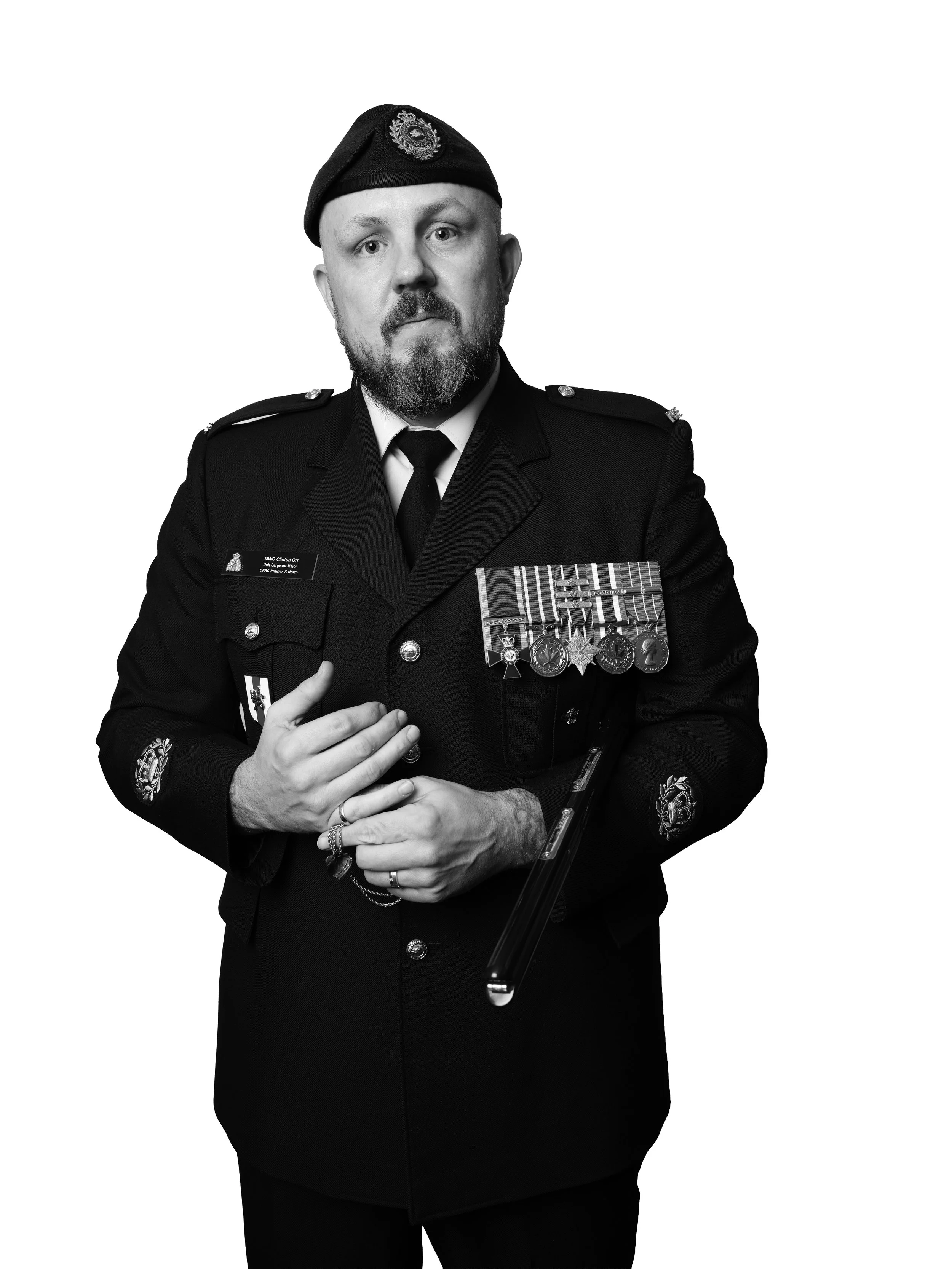 Master Warrant Officer Clint Orr

Active 2000 - Present

Canadian Forces Recruiting Centre Prairies & North

Kabul, Kandahar, Poland