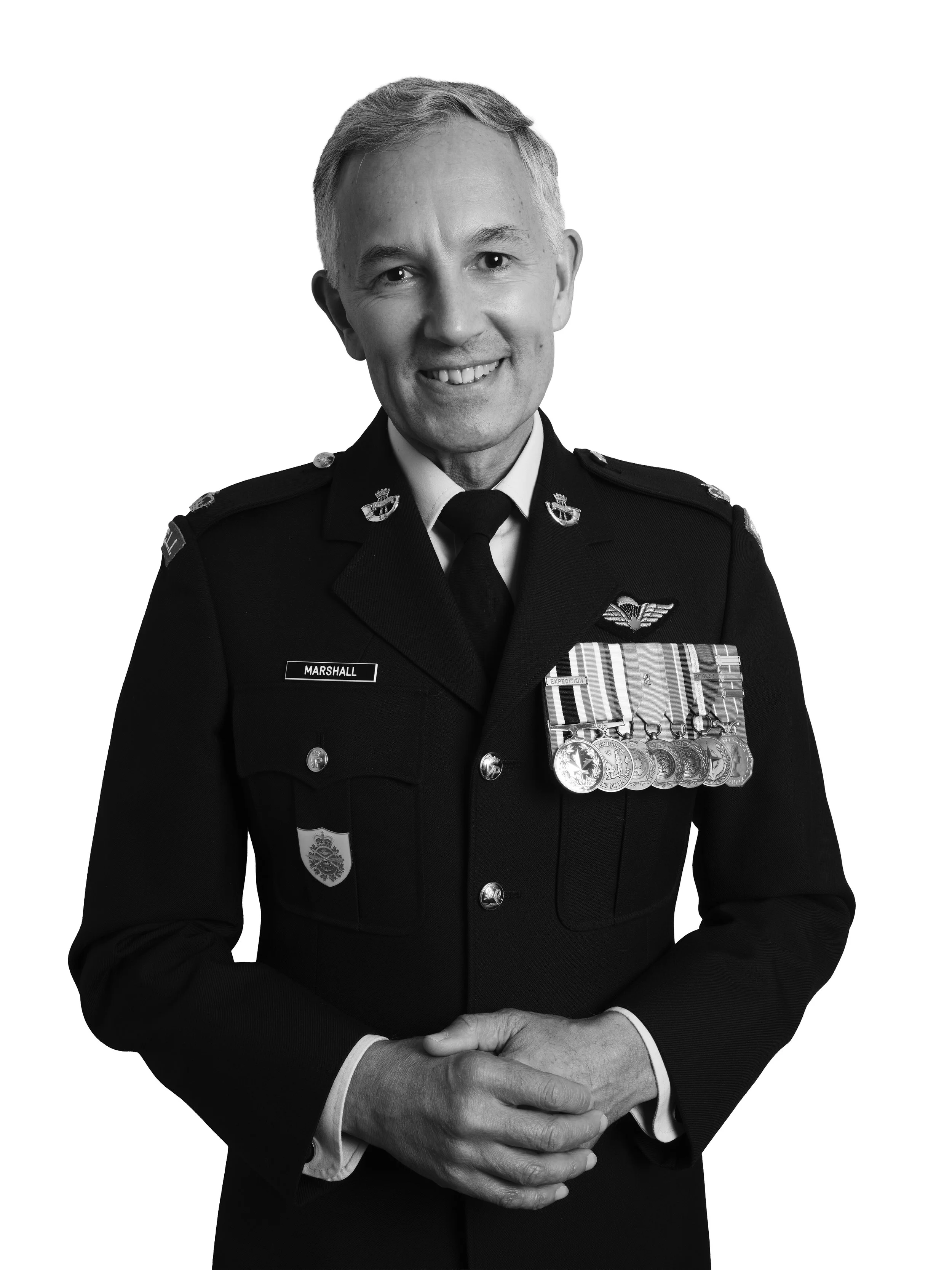 Major David Marshal

Active 1982 - Present

Canadian Army
Princess Patricia’s Canadian Light Infantry (Aug ‘84- present) 
Canadian Airborne Regiment (Jan ‘86-Jun ‘89)

Cyprus, Western Sahara, Croatia, Bosnia & Herzegovina 
