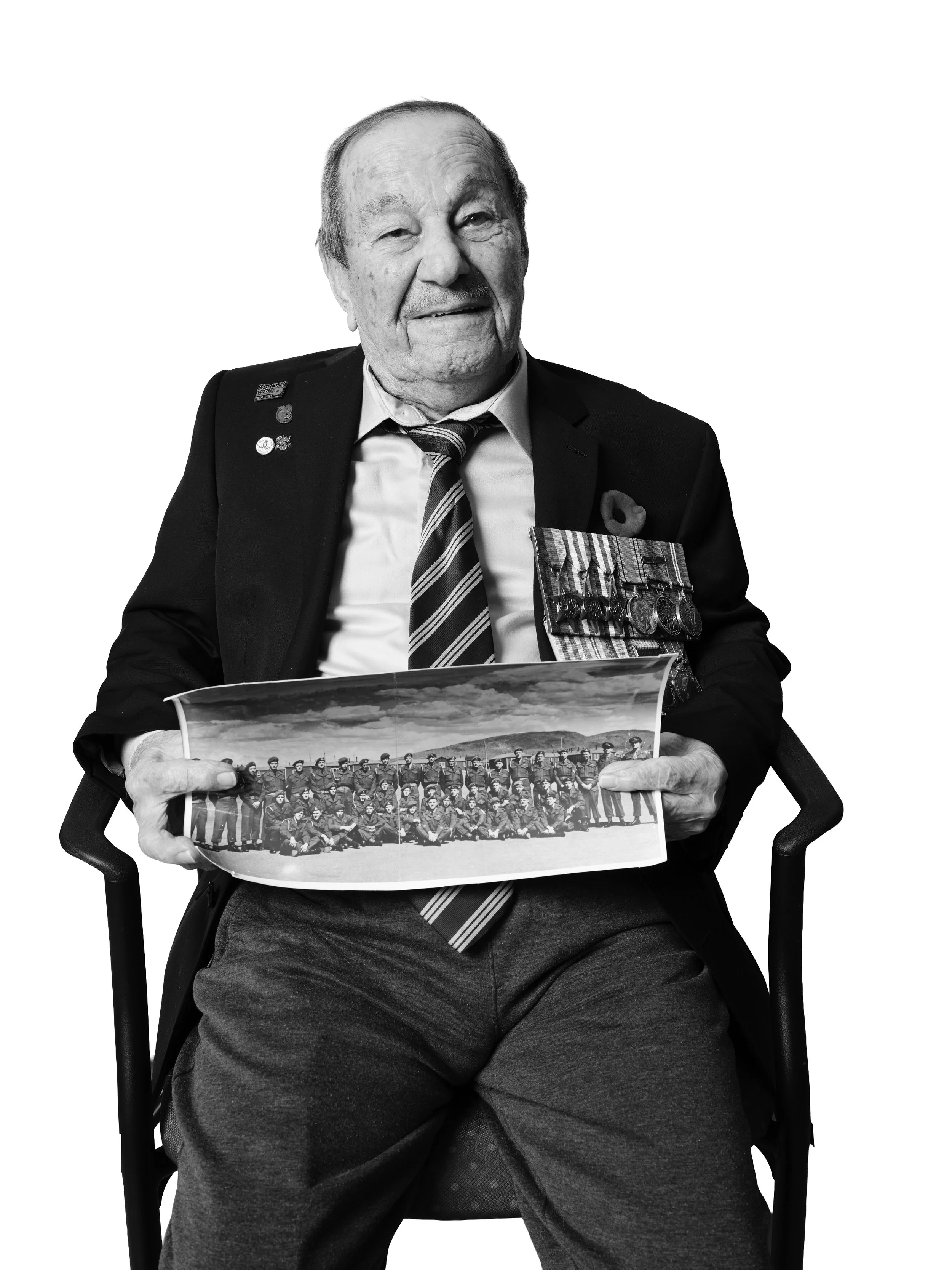 Bombardier Elias Gaudet - Retired

Active 1943 - 1964 

Carleton & York 1st Divison, Royal Canadian Artillery, 3rd Royal Canadian Horse Artiillery

England, France, Italy, Holland, Korean War, Germany