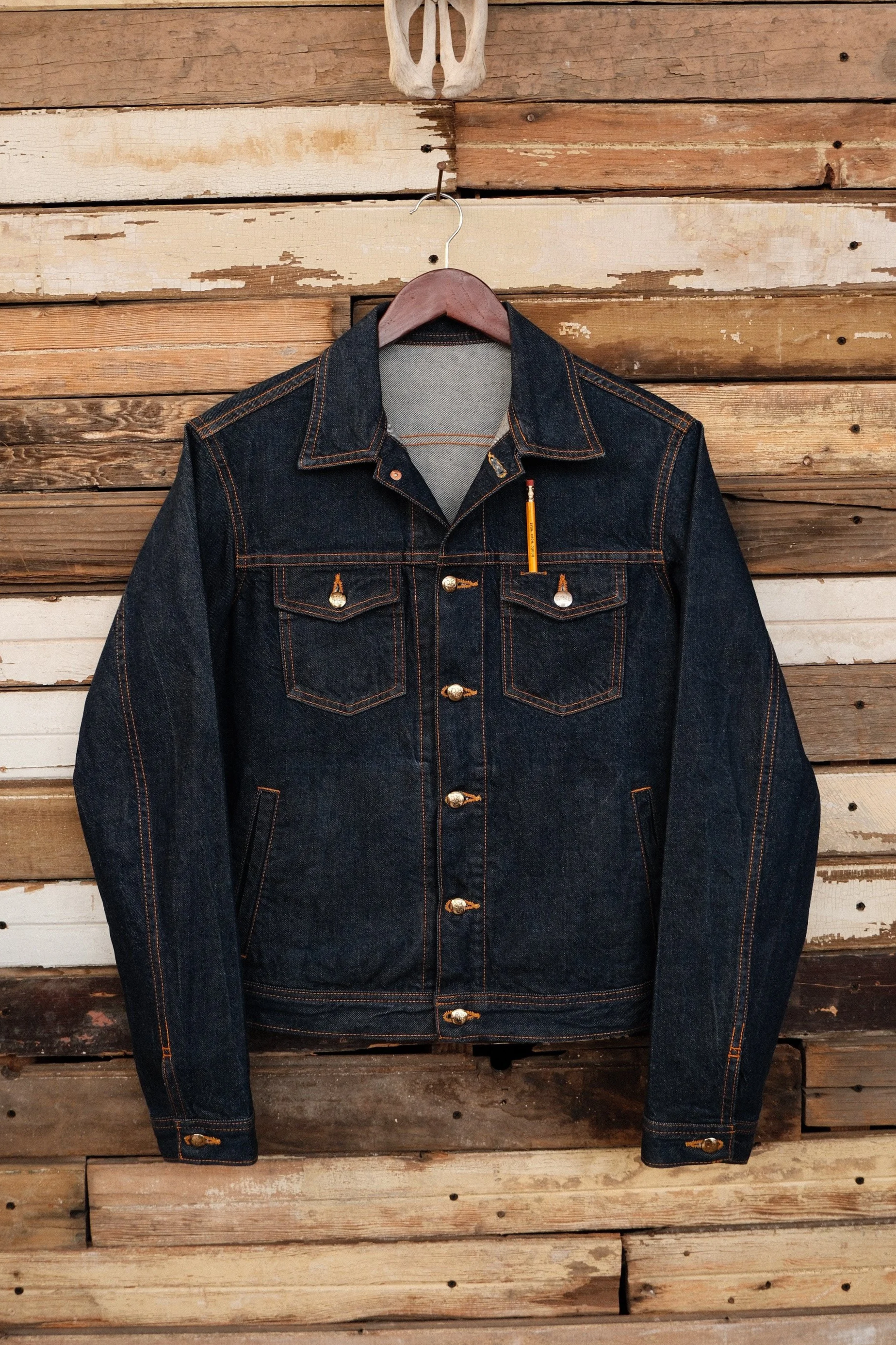 Vaquero Jacket In Deep Indigo