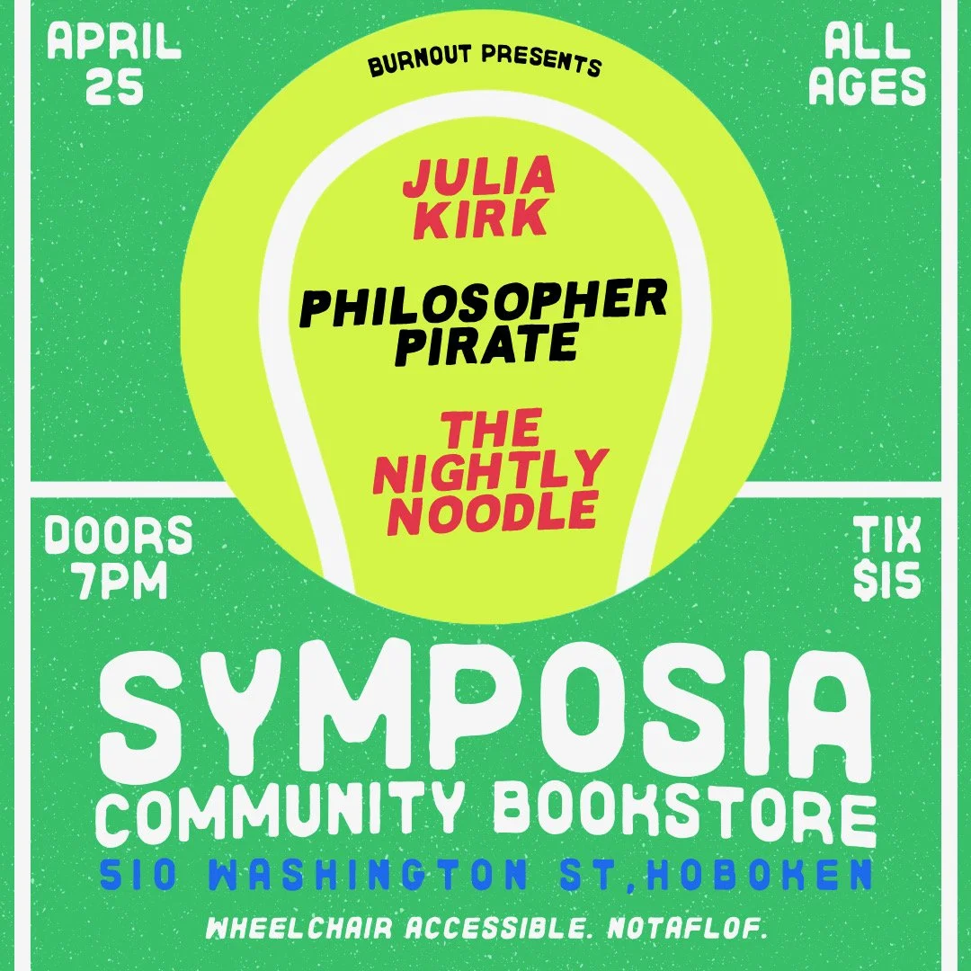 Julia Kirk and Philosopher Pirate at Symposia