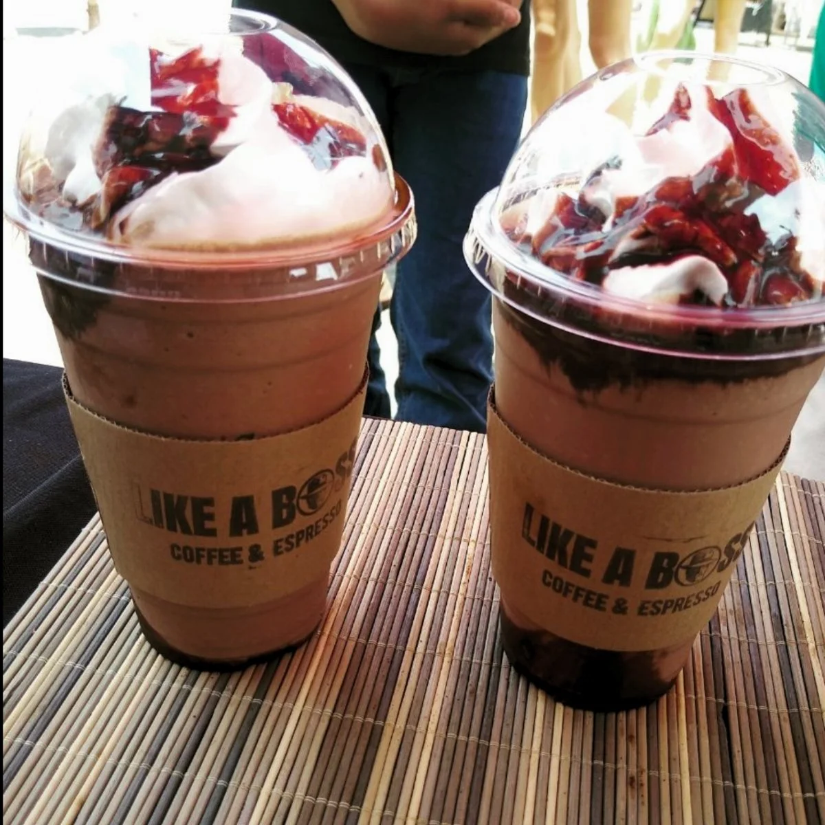 Mocha frappes