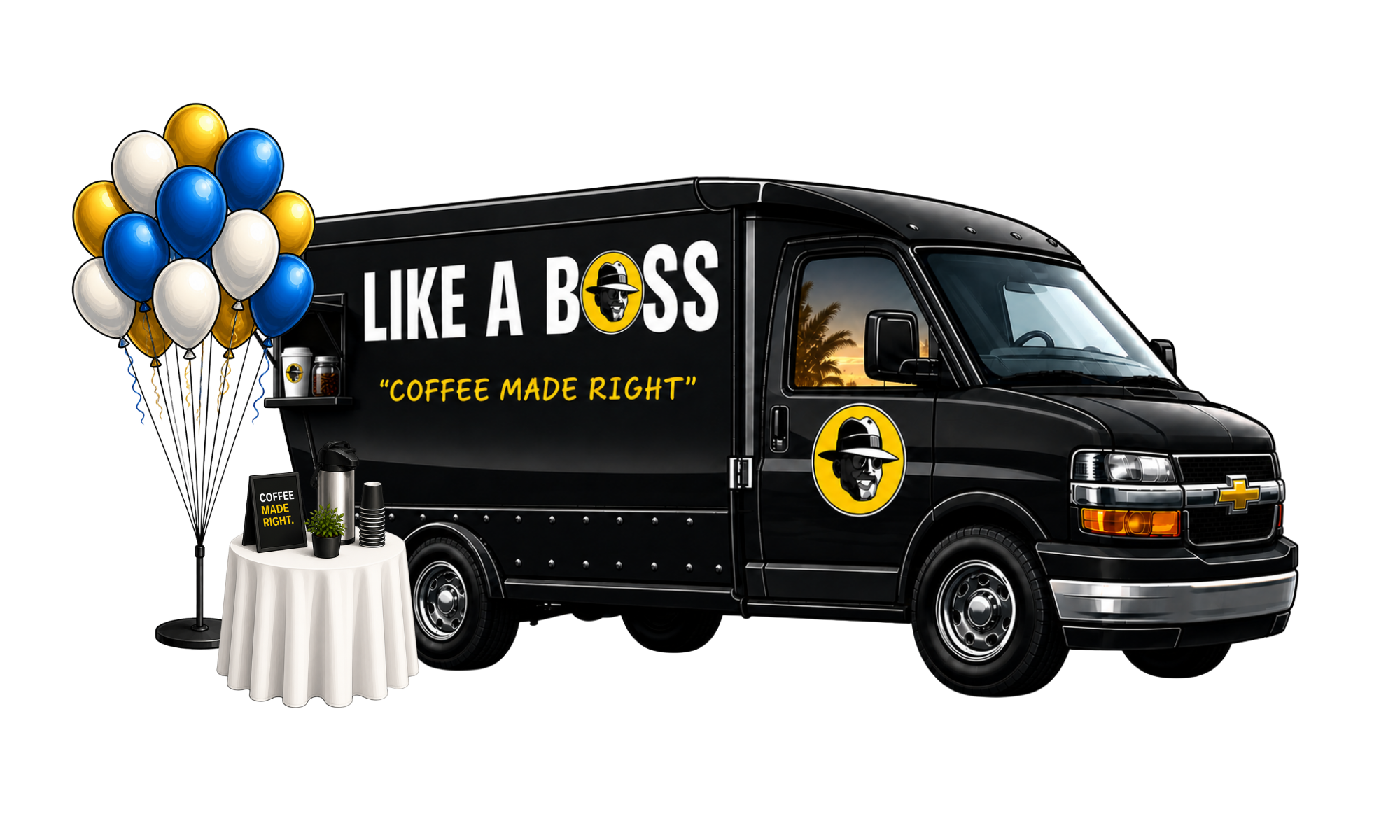 Like A Boss Coffee Truck for Corporate Events