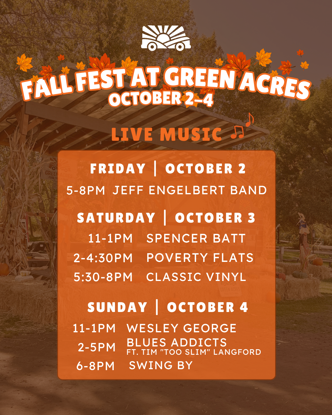 Fall Festival at Green Acres — event image