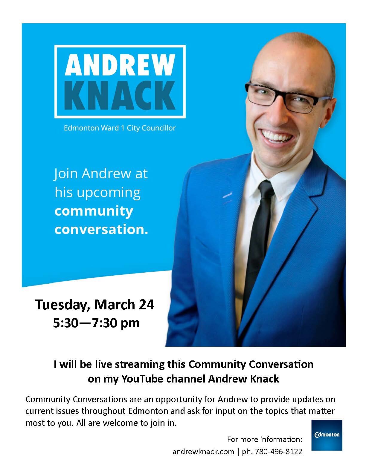 March 24th 2020 - Virtual Community Conversation
