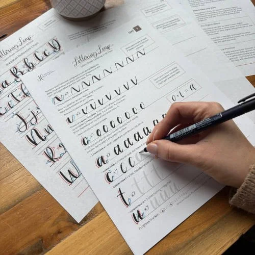 How to Start Calligraphy Guided Course