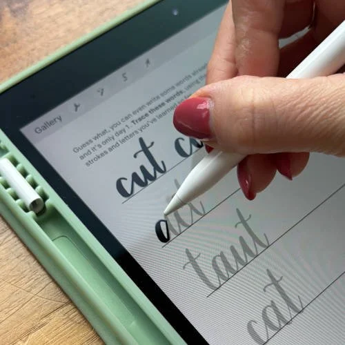 Digital Calligraphy Course Hand Letter