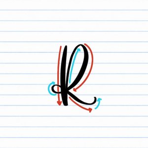 Calligraphy R: Uppercase, Lowercase, Strokes & Practice