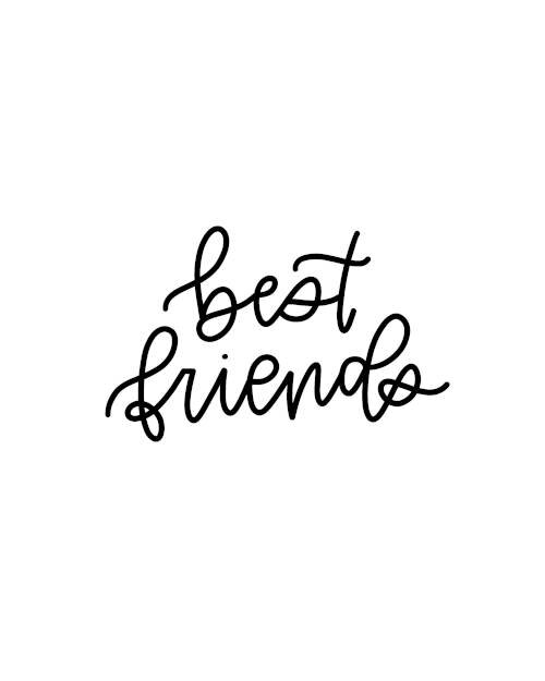 Free Best Friend SVG