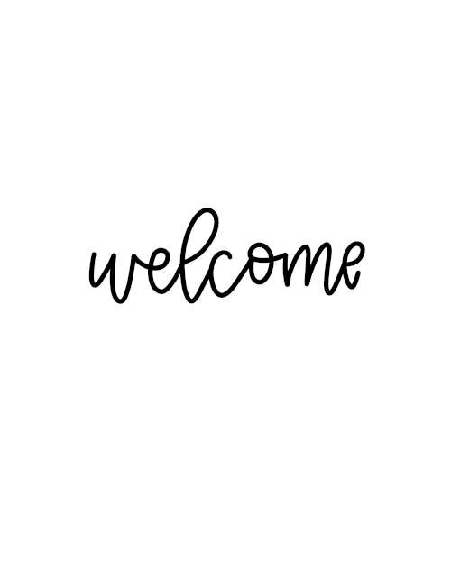 Welcome SVG Free