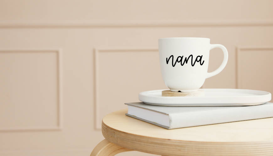 Nana Coffee Mug SVG Gift