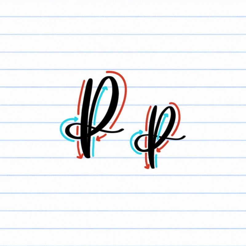 How to Hand-Letter Calligraphy P