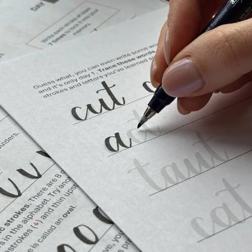 Super Simple Hand Lettering Technique