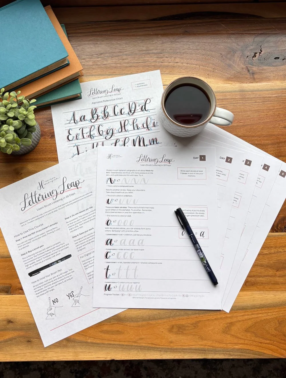 Lettering Leap Hand Lettering Course