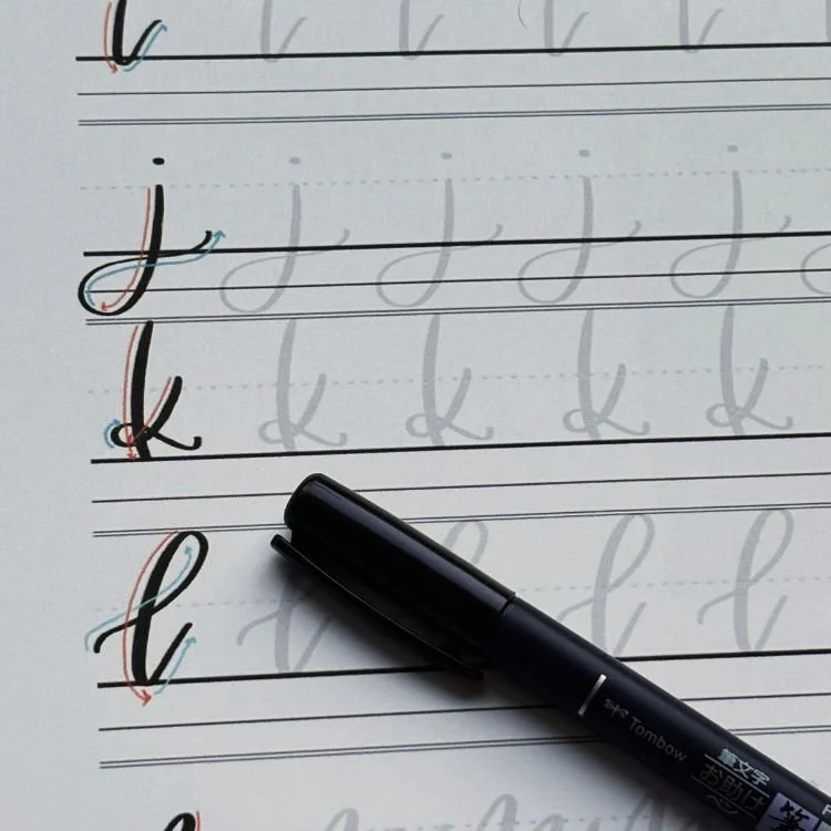 Calligraphy of K Practice