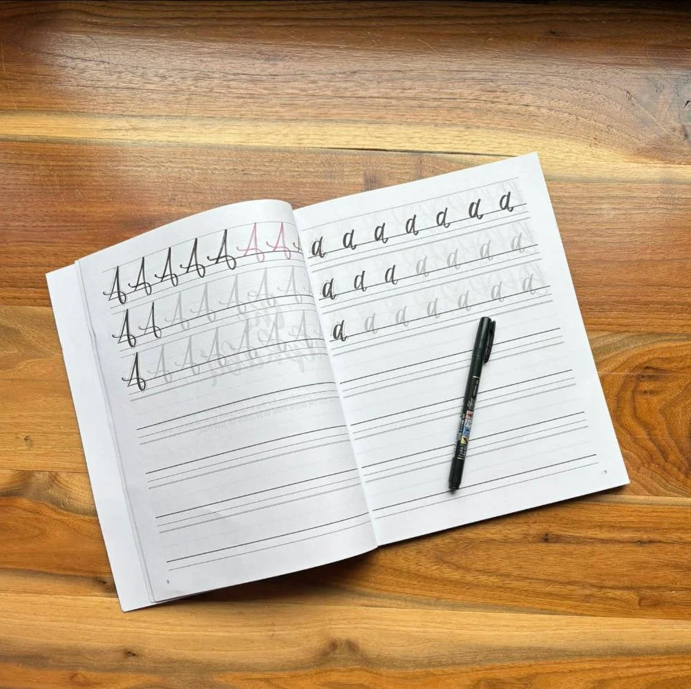 Hand-Lettering Practice Book