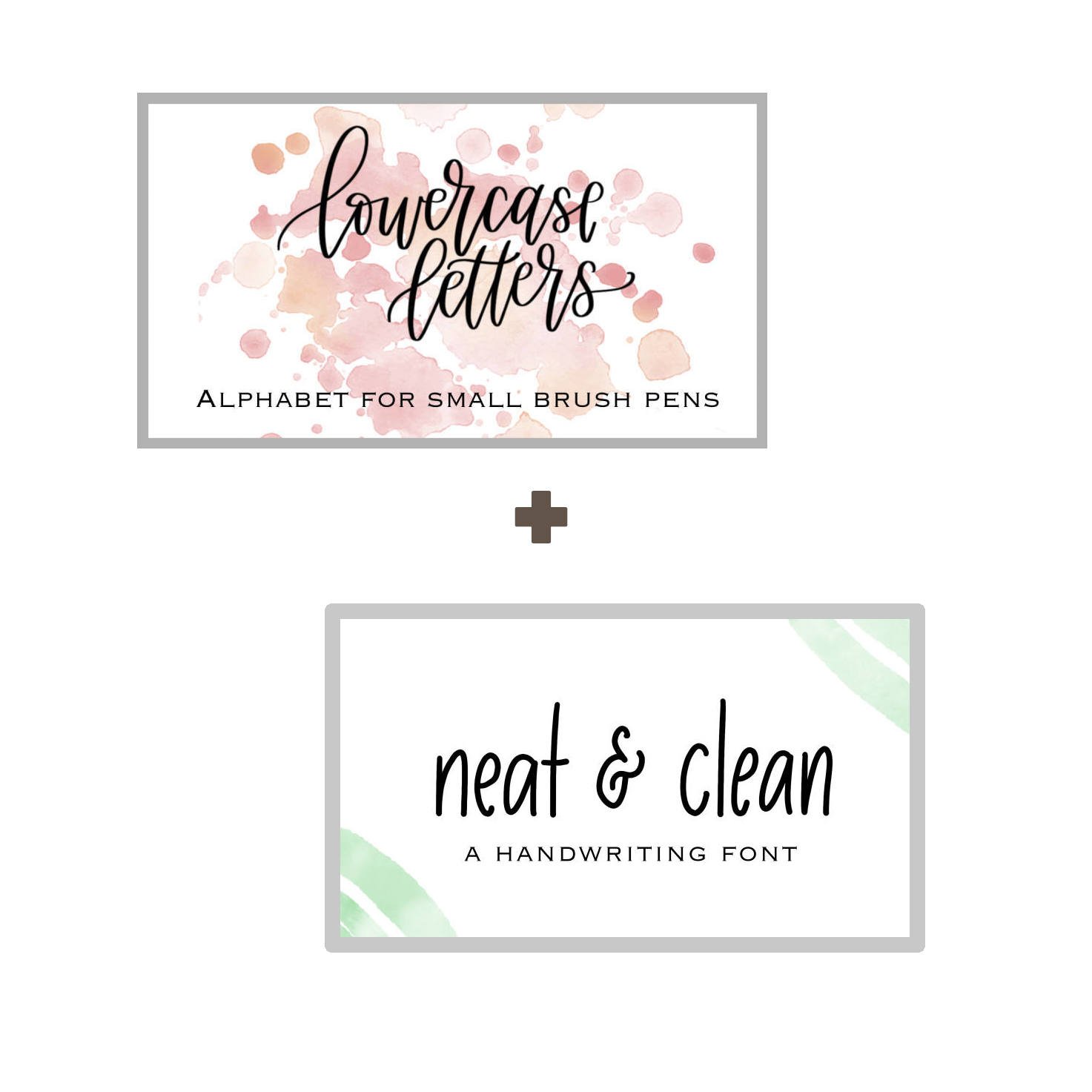 Lowercase Neat and Clean Calligraphy Bundle Cover Image