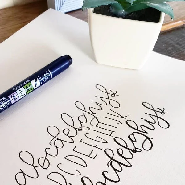 Lowercase Hand Lettering Lowercase Lettering Worksheets