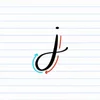 J With Rounded Edges Calligraphy J: Uppercase, Lowercase, Strokes & Practice