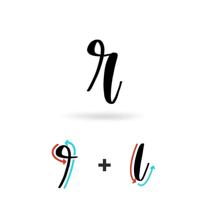 Calligraphy R: Uppercase, Lowercase, Strokes & Practice