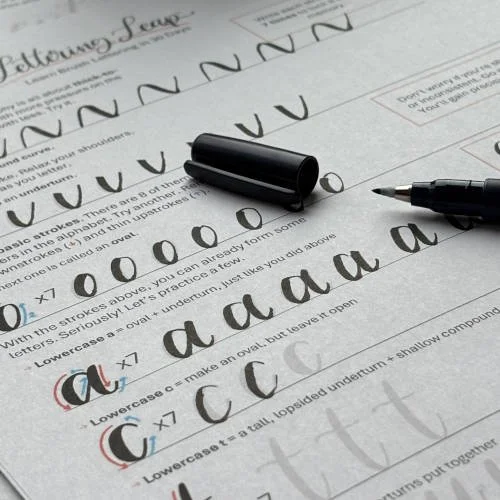 How to Hand-Letter Lettering Leap