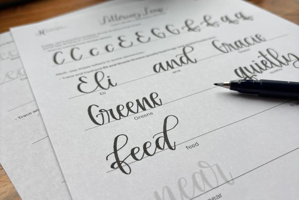 Best Calligraphy Course for Beginners Learn Lettering Leap