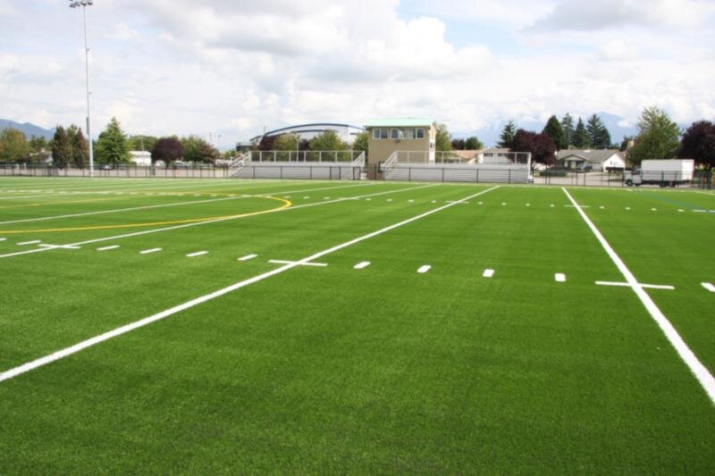 Artificial Turf Field in Chilliwack, BC