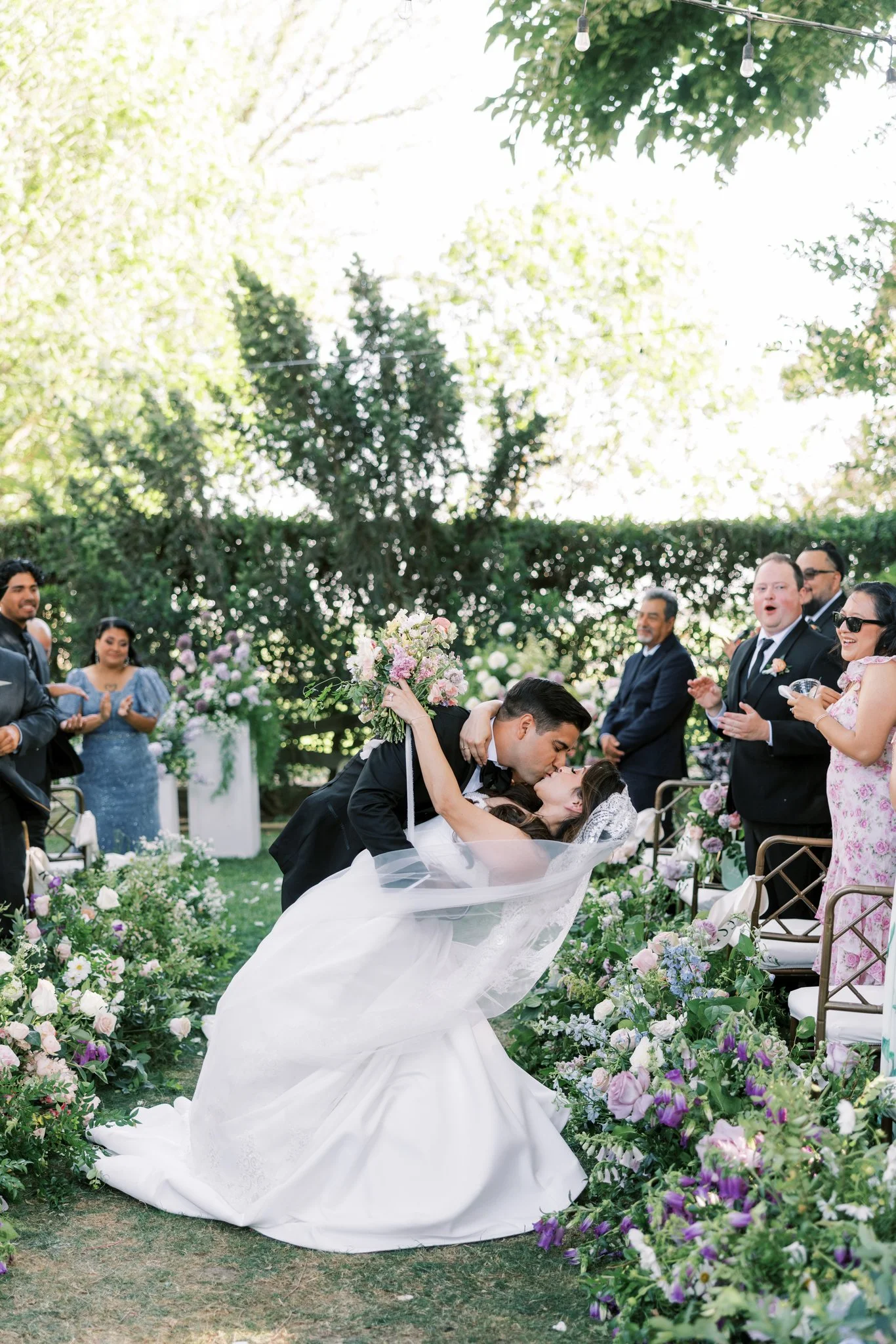 An Intimate Garden Wedding at The Charm House | Hanford, California Wedding Planner