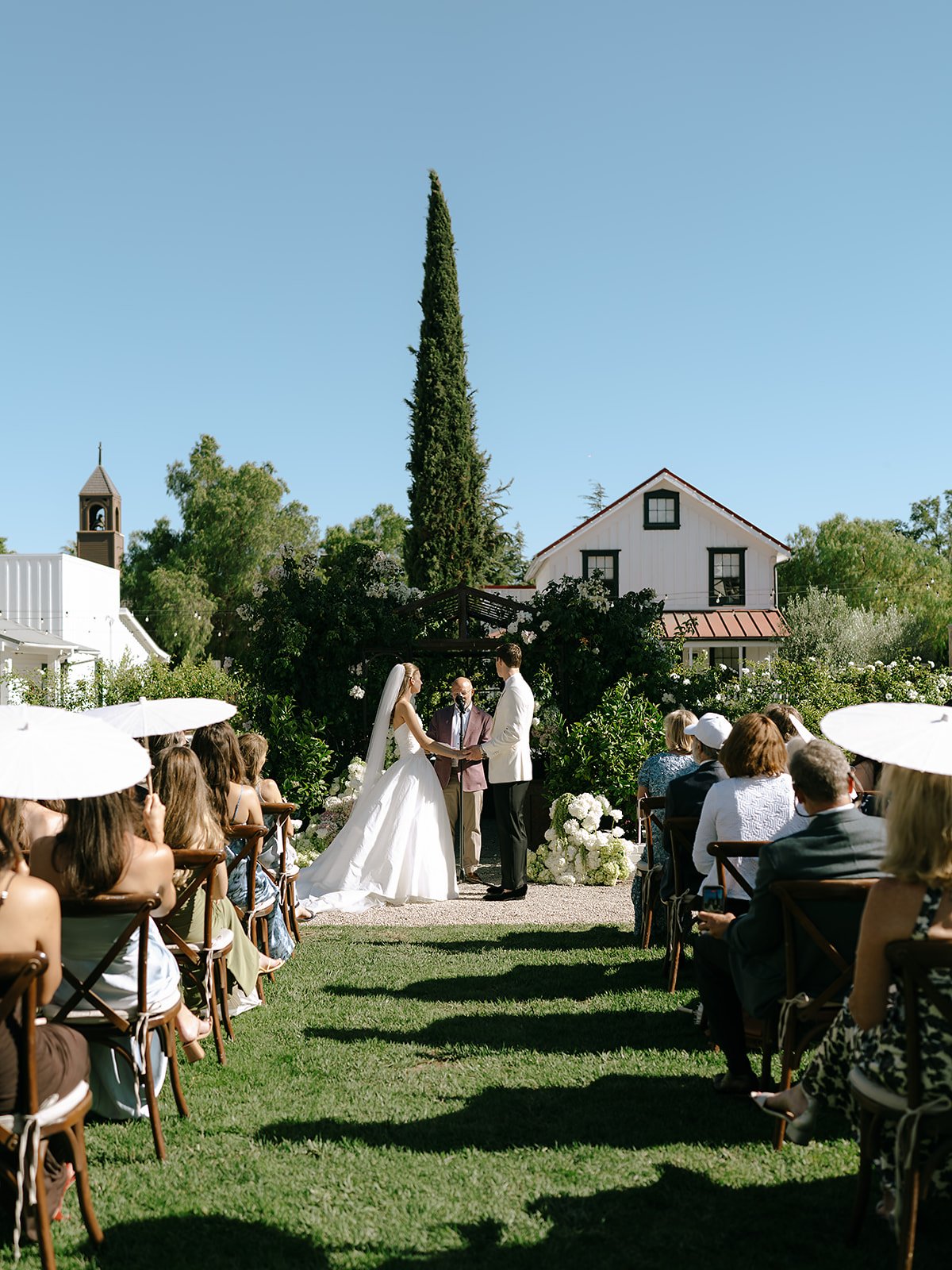 Los Olivos wedding at The Inn at Mattei's Tavern