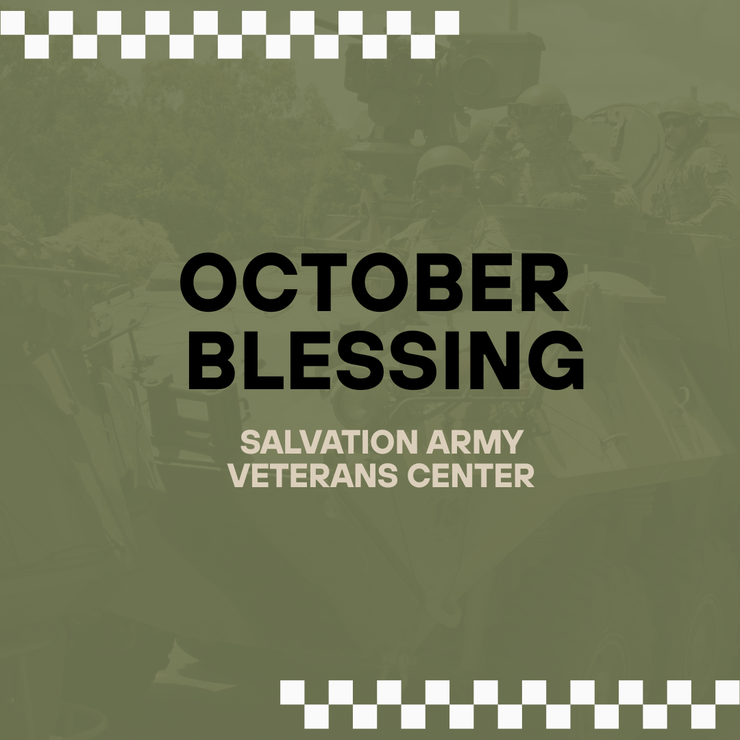 Blessing - Salvation Army Vets