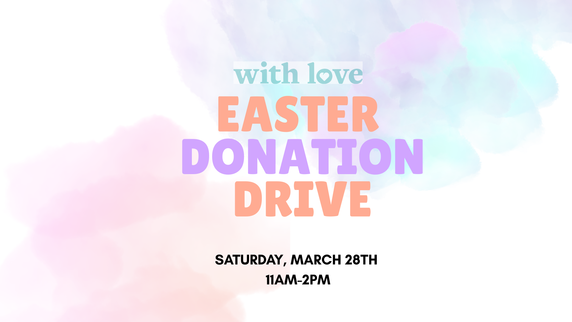 Foster Families Donation Drive
