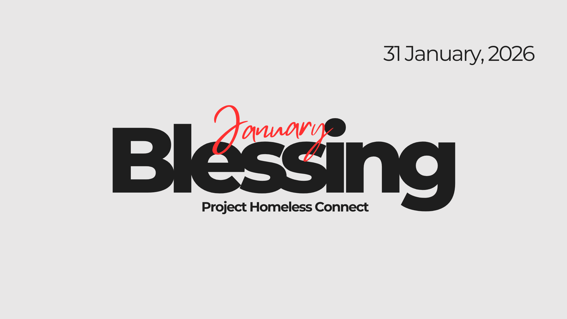 January Blessing