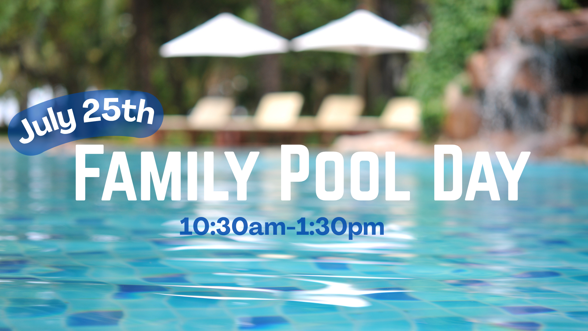 Family Pool Day 