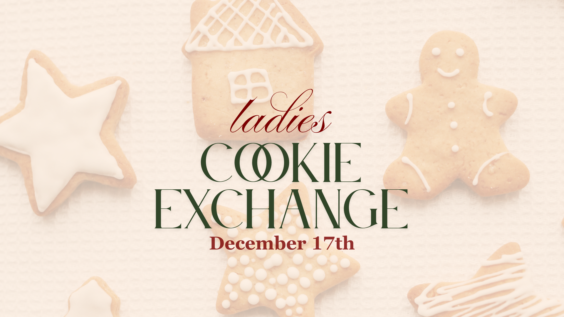Ladies Cookie Exchange 