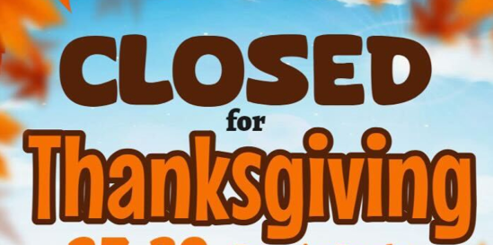 Iskashitaa Thanksgiving Closing