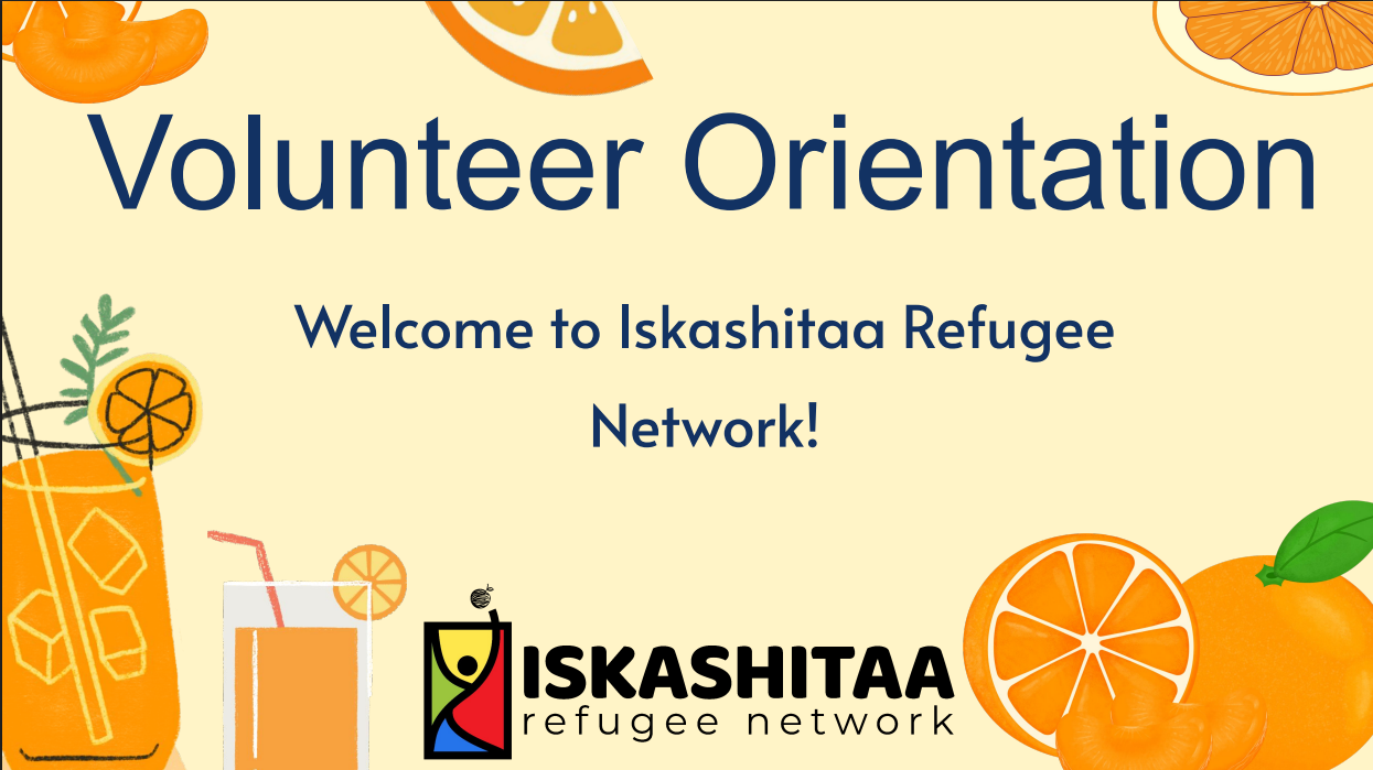 Volunteer Orientation - Virtual Training